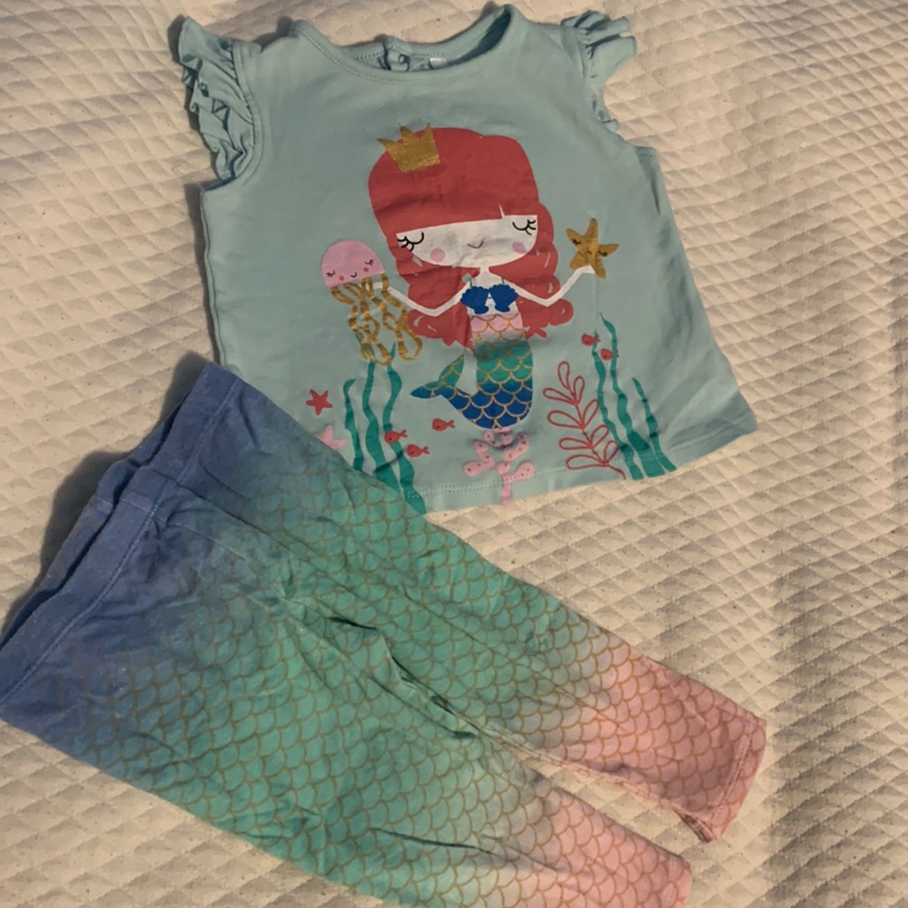Mermaid Outfit 18-24M